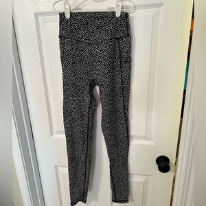 Buffbunny black bossy print leggings